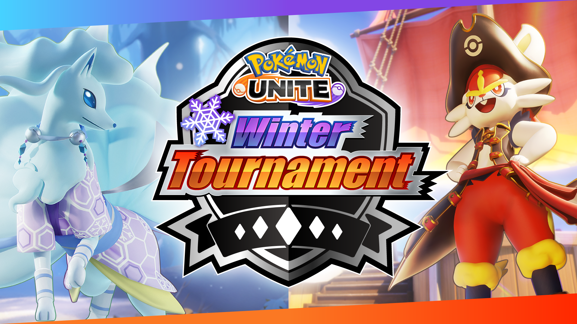 Our official online tournament - Pokémon UNITE Winter Tournament