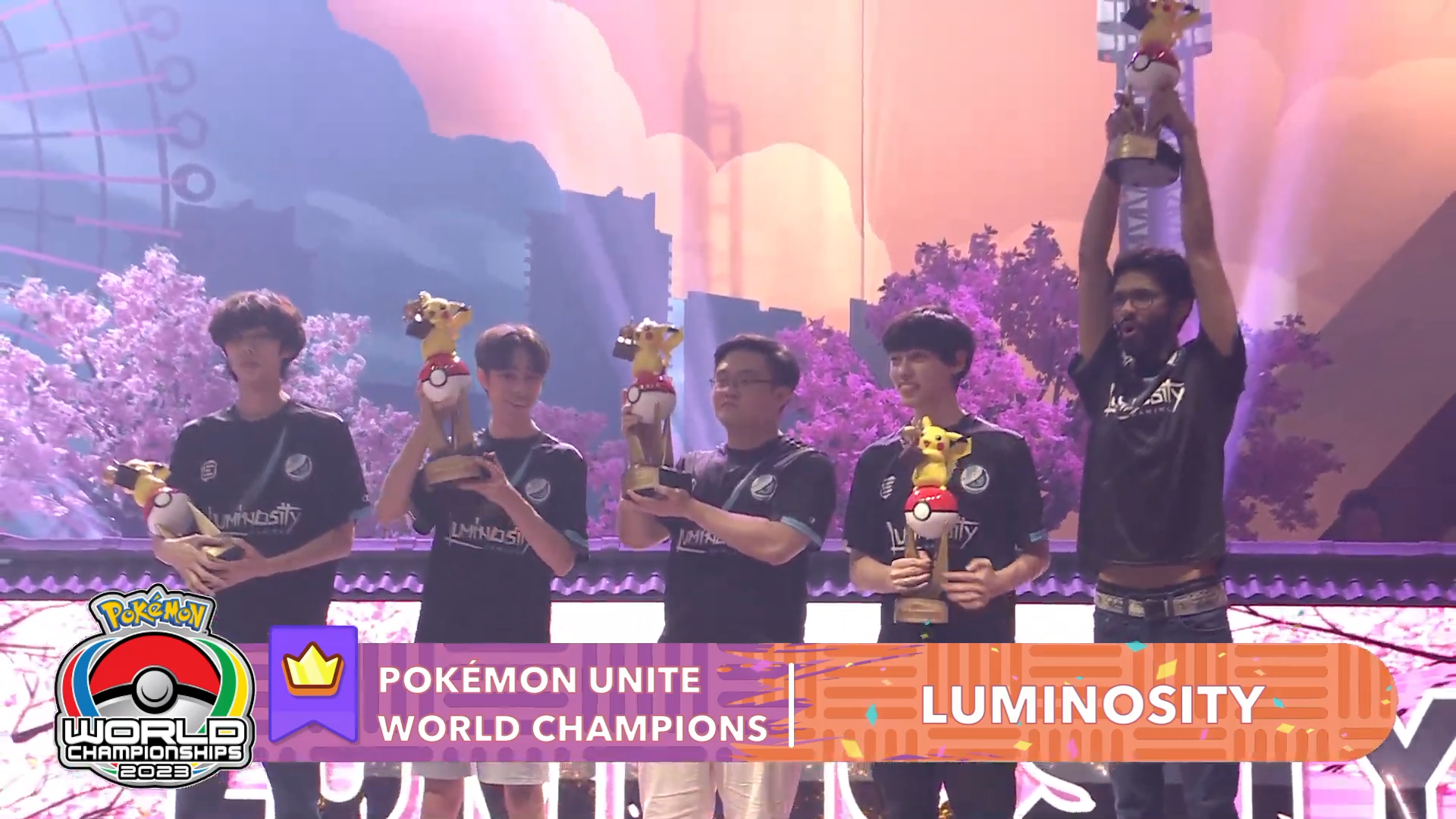 ポケモンWCS2023『ポケモンユナイト』部門の優勝チーム決定！会場では 