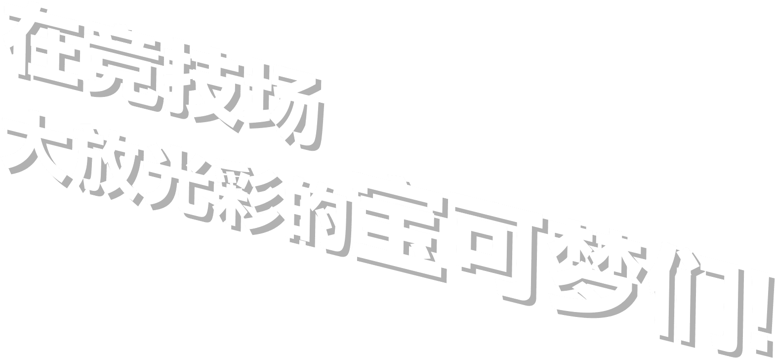 在竞技场大放光彩的宝可梦们！